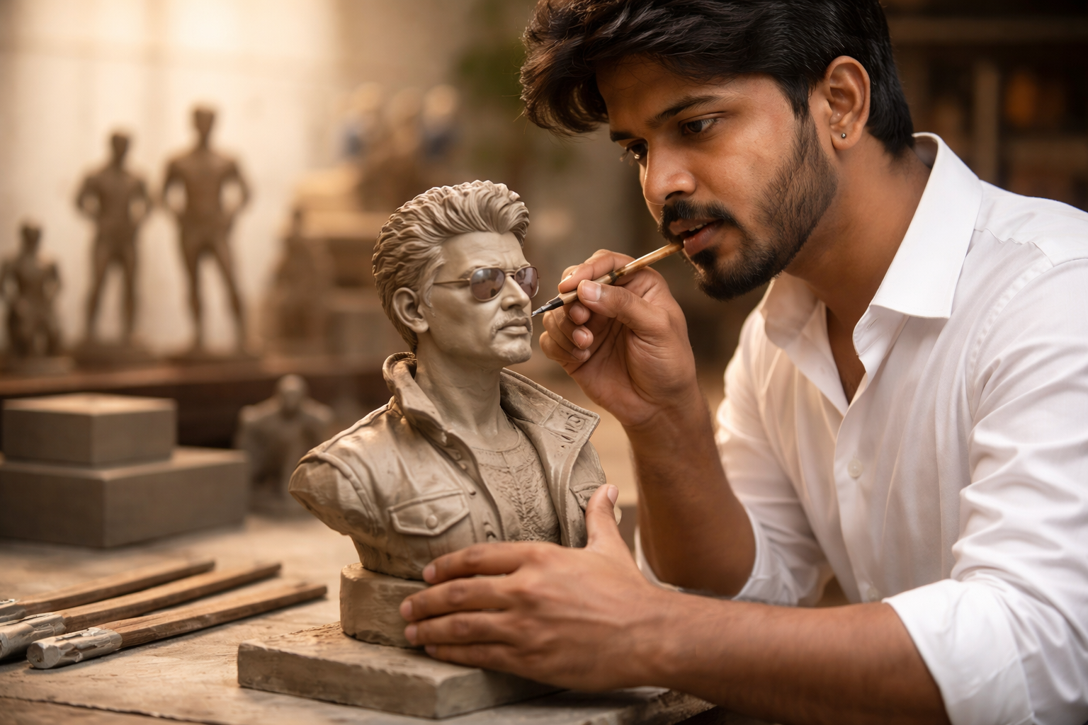  The Making Story  Customized 3D Sculpture 