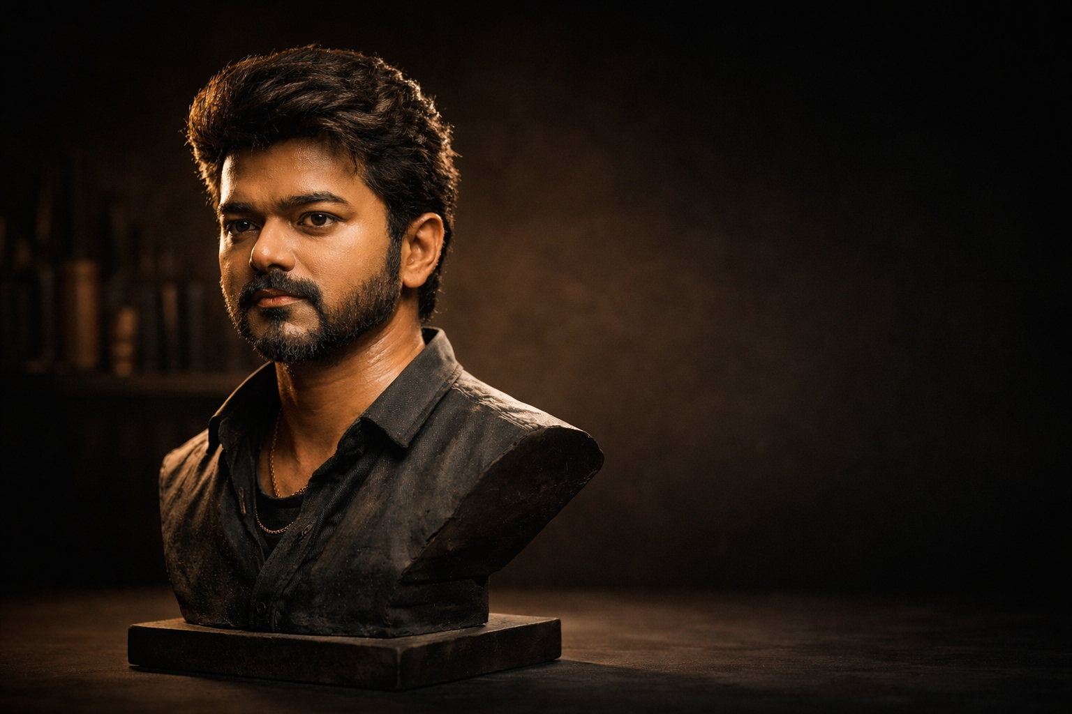  Making Story of Thalapathy Vijay 3D Sculpture 